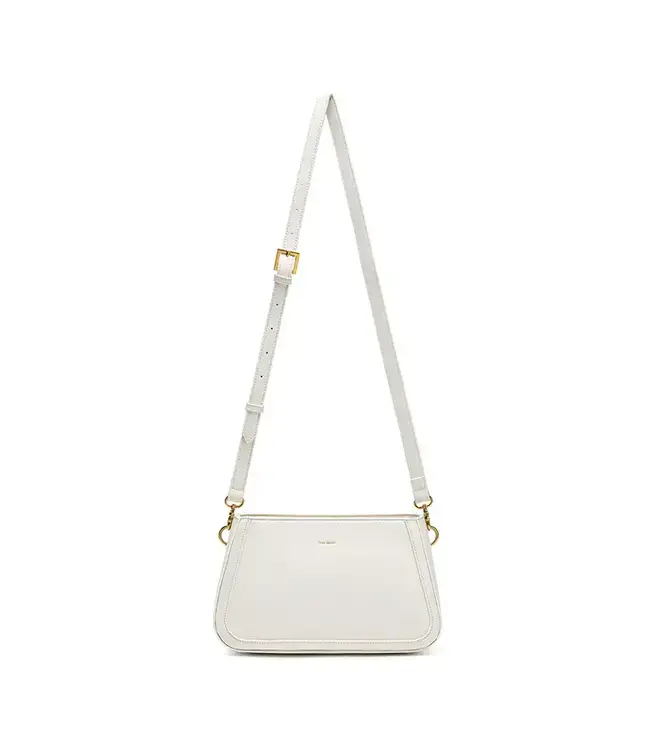Eleanor- Recycled Vegan Shoulder Bag Coconut Cream
