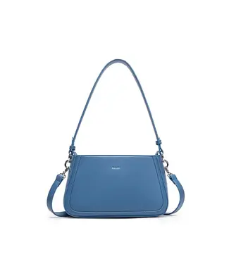 Pixie Mood Eleanor - Recycled Vegan Shoulder Bag - Muted Blue