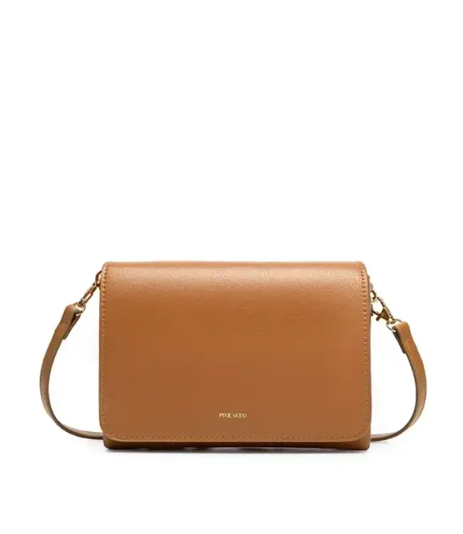 Gianna - Recycled Vegan Crossbody Bag - Mustard