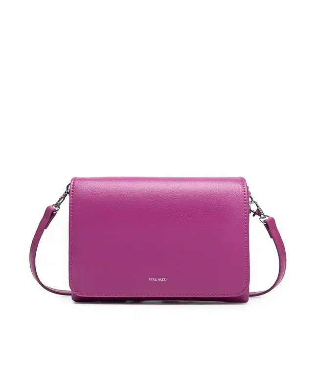 Gianna - Recycled Vegan Crossbody Bag - Pink