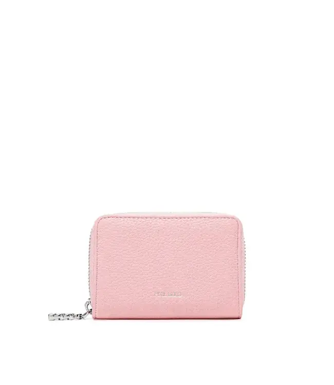 Kimi - Recycled Vegan Card Wallet - Light Pink Pebbled