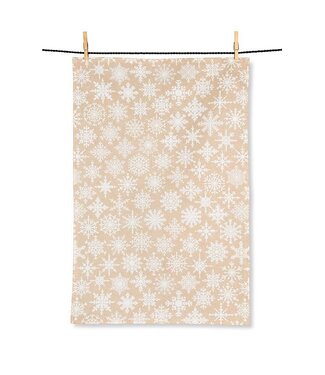 Abbott Collection Scandi Snowflakes Kitchen Towel