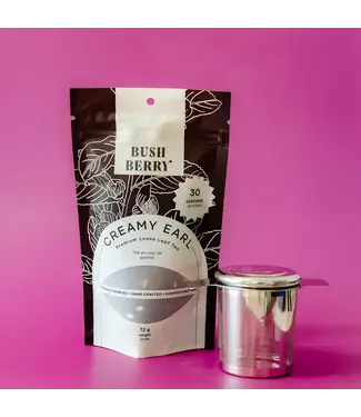 Bush Berry Organic Creamy Earl Grey Loose Leaf Tea