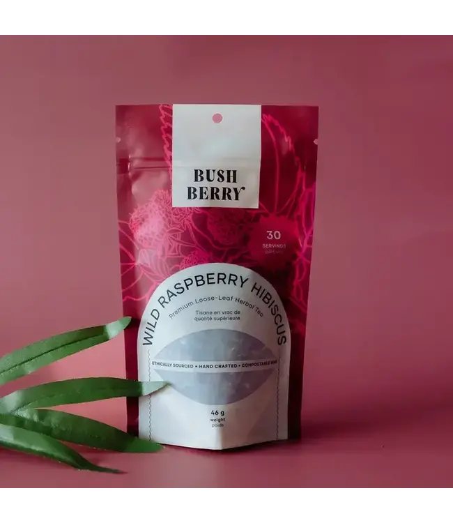 Organic Wild Raspberry Hibiscus Tea