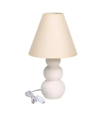 Truu Design Ceramic Table Lamp - Blush