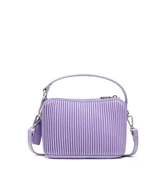 Pixie Mood Ella Crossbody - Recycled Vegan Bag - Lavender Pleated