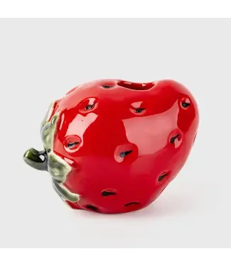 Truu Design Single Strawberry Vase, Ceramic