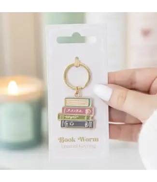 Something Different Wholesale Book Worm Keyring