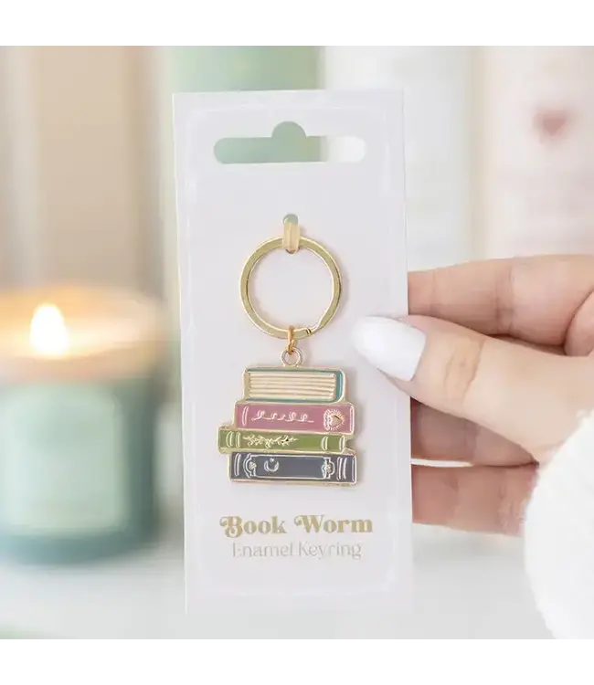 Book Worm Keyring