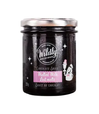 Wildly Delicious Malted Milk Chocolate Sauce