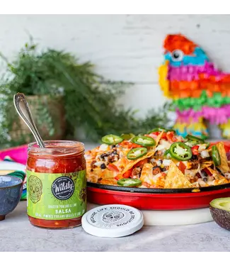 Wildly Delicious Roasted Poblano & Lime Salsa
