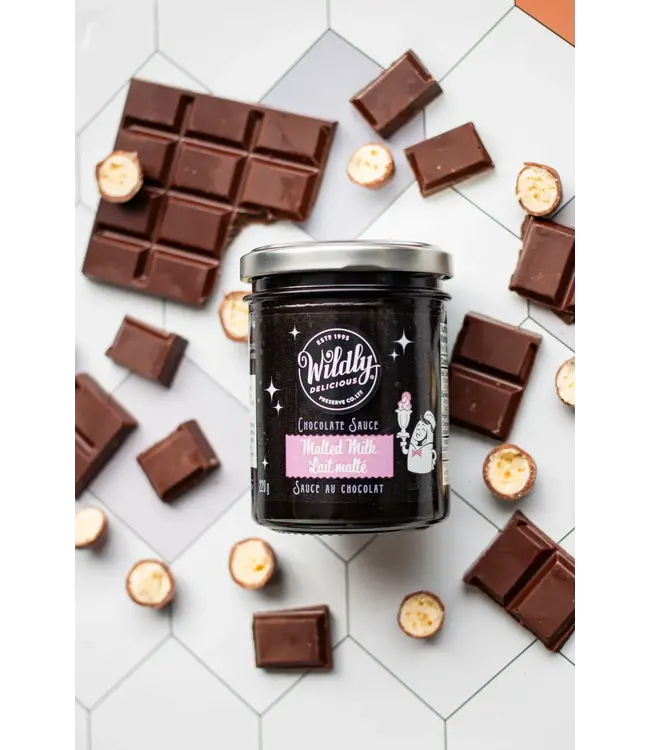Malted Milk Chocolate Sauce