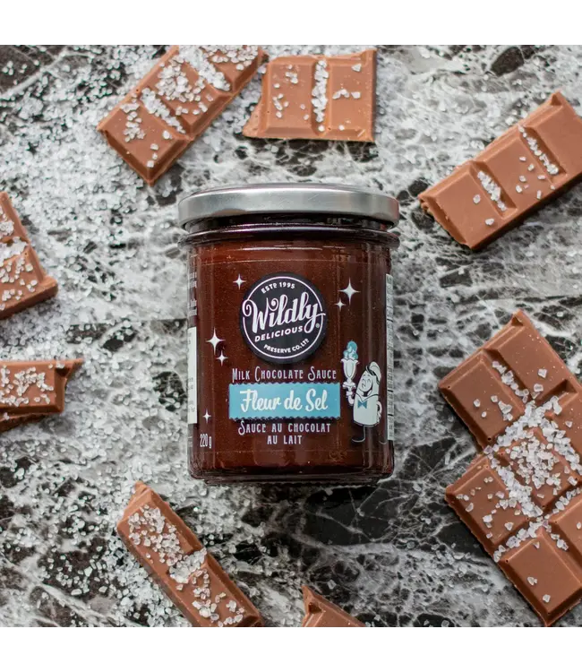 Milk Chocolate Sauce with Fleur de Sel