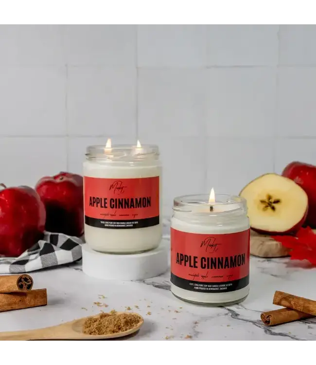 Apple Cinnamon Soy Fall Candle