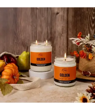 Market Candle Company Golden Soy Fall Candle