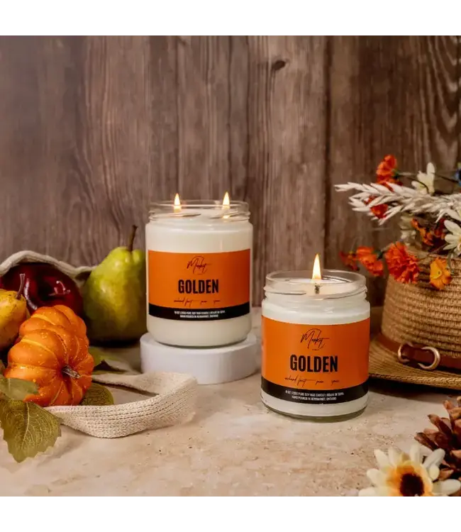 Golden Soy Fall Candle