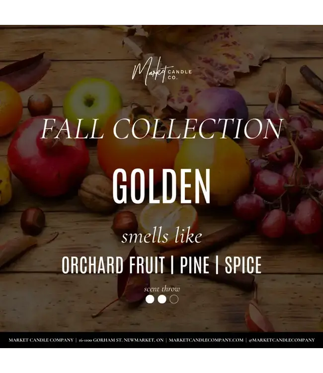 Golden Soy Fall Candle