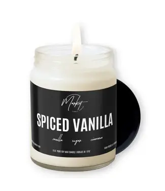 Market Candle Company Spiced Vanilla Soy Wax Candle
