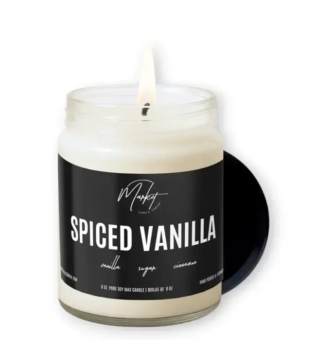 Spiced Vanilla Soy Wax Candle