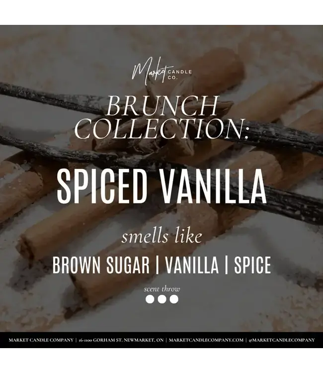 Spiced Vanilla Soy Wax Candle