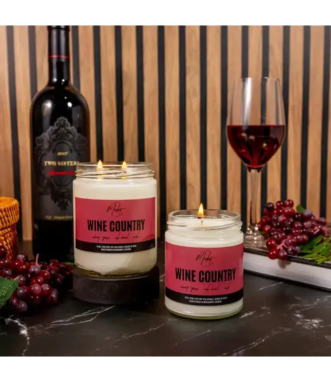 Wine Country Soy Fall Candle