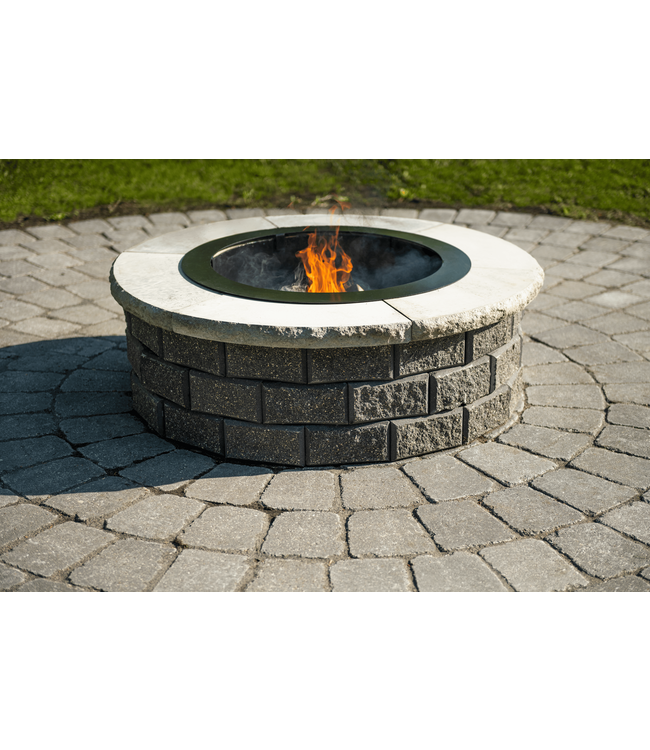 Barkman Stackstone Fire Pit Coping Kit
