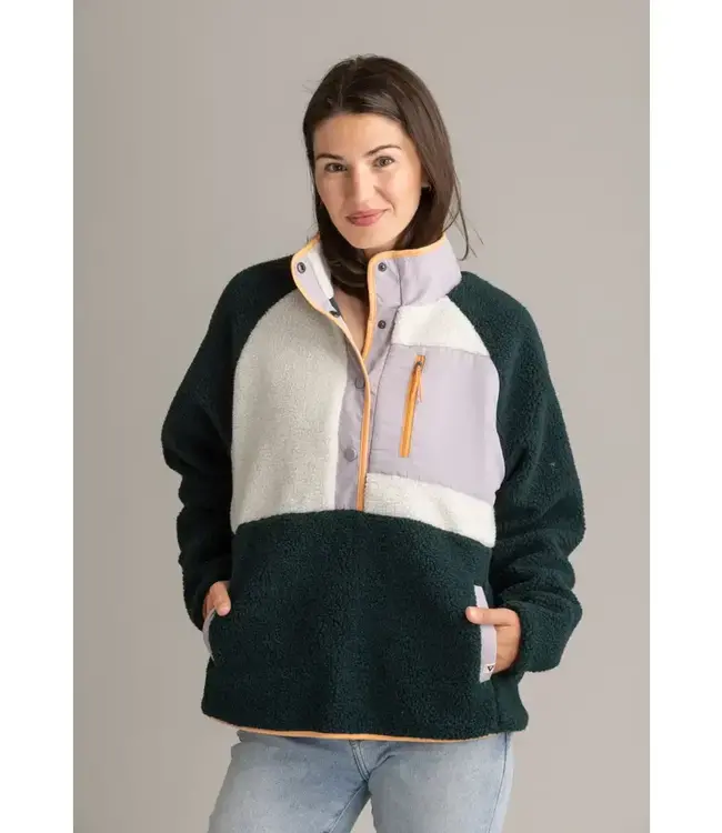 Women's Tara Quarter Snap Berber Pullover
