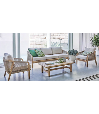 My Patio RAVONA 4PC Acacia Conversation Set