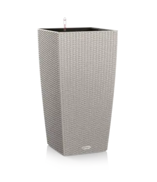 Lechuza Self Watering Planters LECHUZA CUBICO Cottage 40 - All-IN-ONE sand brown