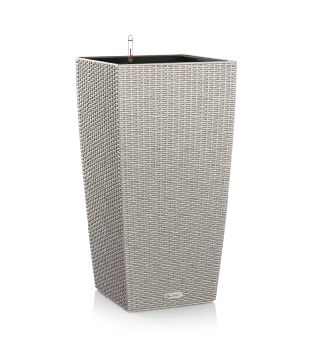 LECHUZA CUBICO Cottage 40 - All-IN-ONE sand brown