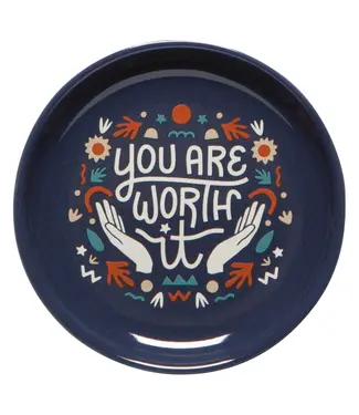 Danica Brands You Are Worth It Trinket Tray Refill Set of 5 single