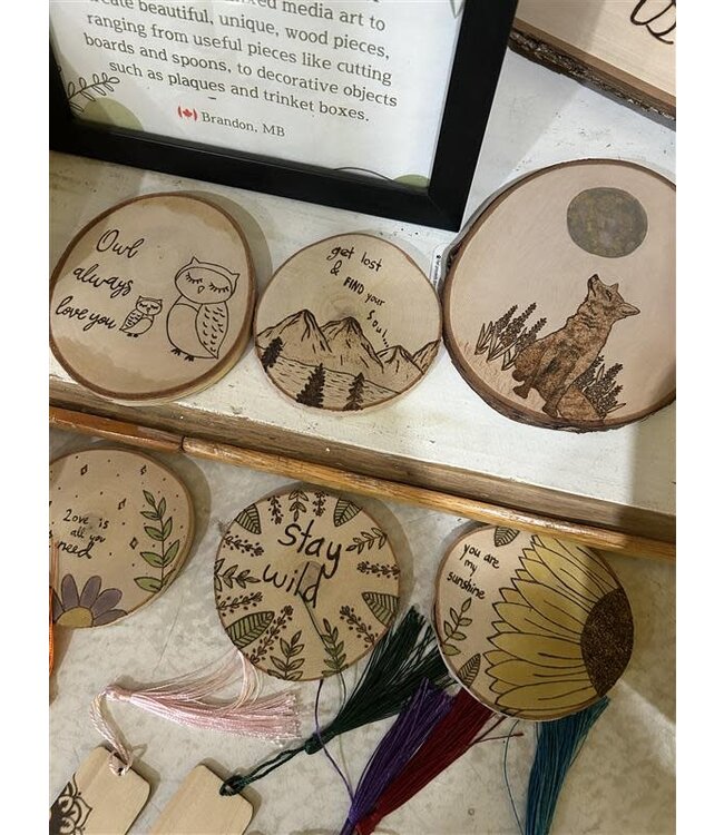 Assorted Wood Magnets
