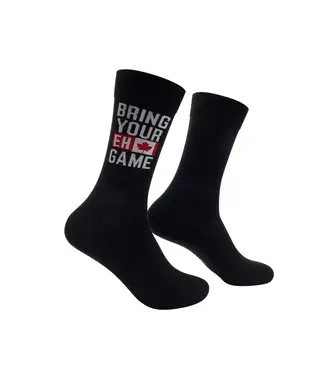 Shoc Joc Apparels Ltd Bring Your Eh Game Mens Socks
