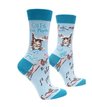 Shoc Joc Apparels Ltd Cute but Psycho Womens Socks