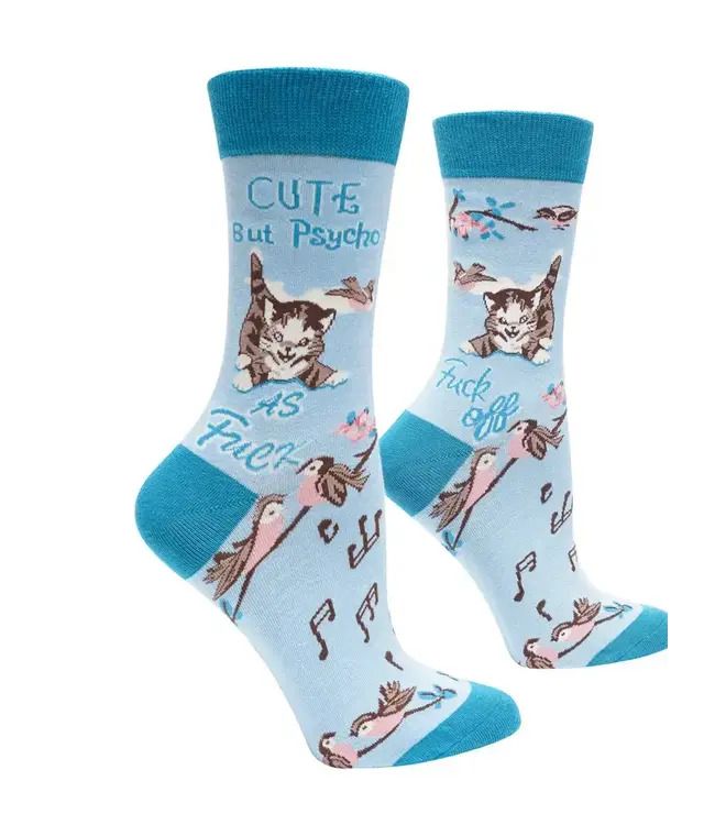 Cute but Psycho Womens Socks