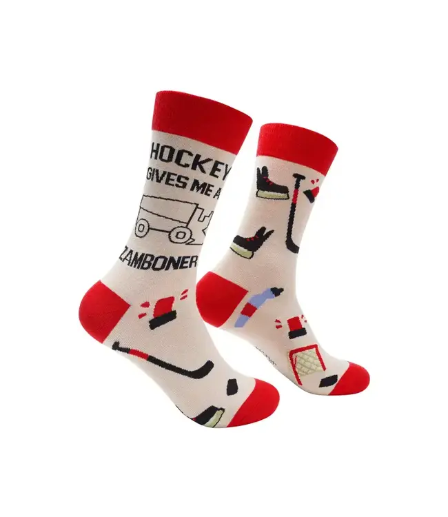 Hockey Gives Me Zamboner Mens Socks