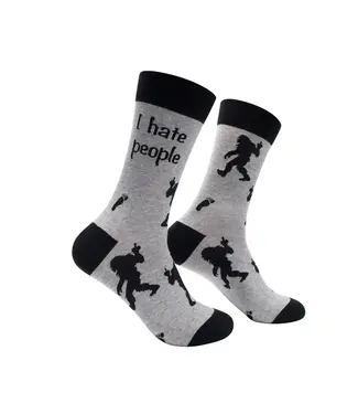 Shoc Joc Apparels Ltd I Hate People Mens Socks