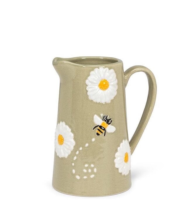 Jug with Daisies & Bee