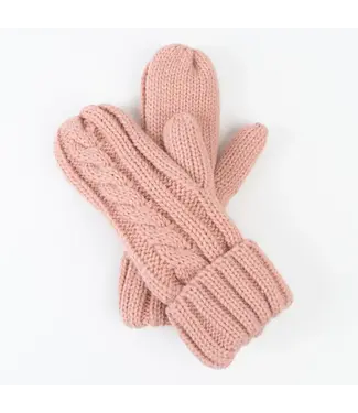 Howard's Mitten Cable Knit Rose