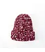 Howard's Hat Speckled Knit Remi Burgundy
