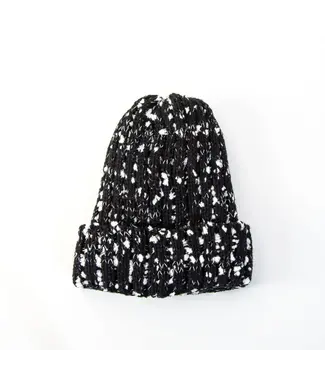 Howard's Hat Speckled Knit Remi Black
