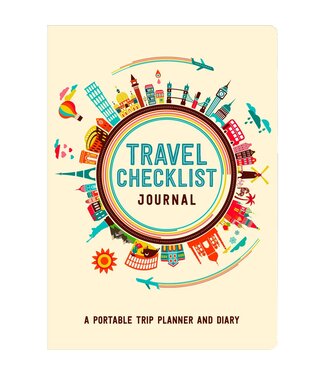 Peter Pauper Press Travel Checklist Journal: A Portable Trip Planner