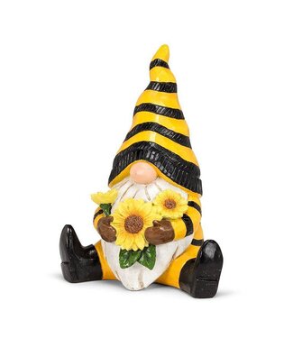 Abbott Collection Small Sitting Bee Gnome