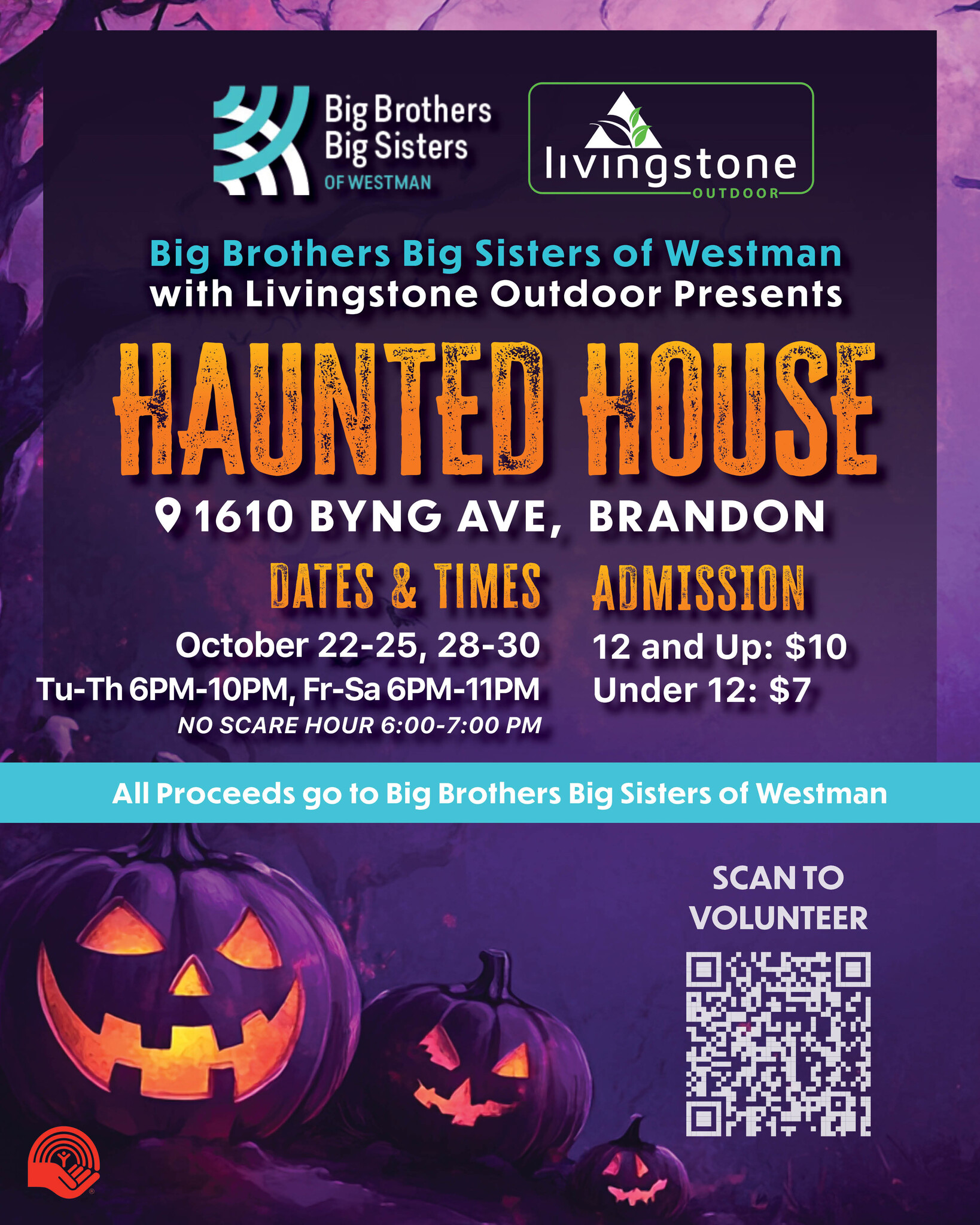 Haunted House | All proceeds to Big Brothers Big Sisters of Westman
