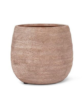 Abbott Collection Coarse Texture Planter Taupe