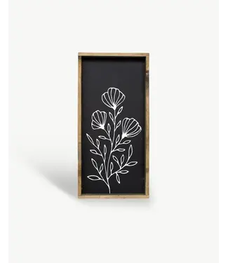 Williamraedesigns Floral Line Art Framed Print