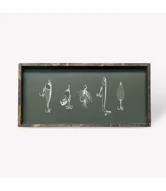 Williamraedesigns Vintage Fishing Lures Framed Print