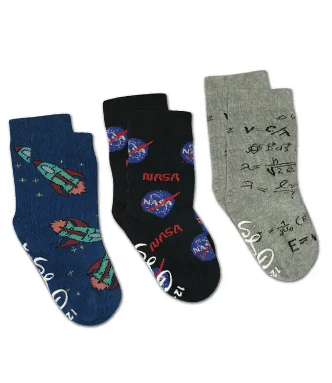 Kids Sock | Math, Nasa and Rockets 2-4 Years