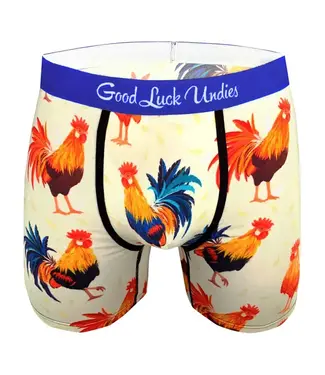 Good Luck Sock Men's Roosters Underwear