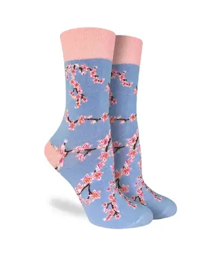 Good Luck Sock Women's Cherry Blossoms Socks